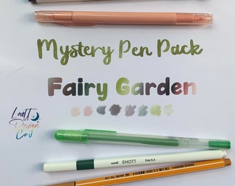 Fairy Garden Mystery Pen Pack (5 Pens) | Pens, Highlighters, Markers, Fine Tip