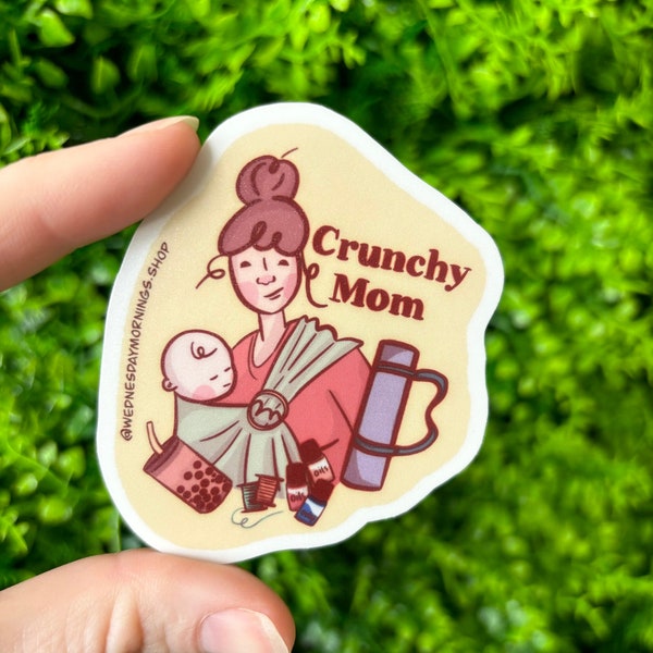 Crunchy Mom Sticker