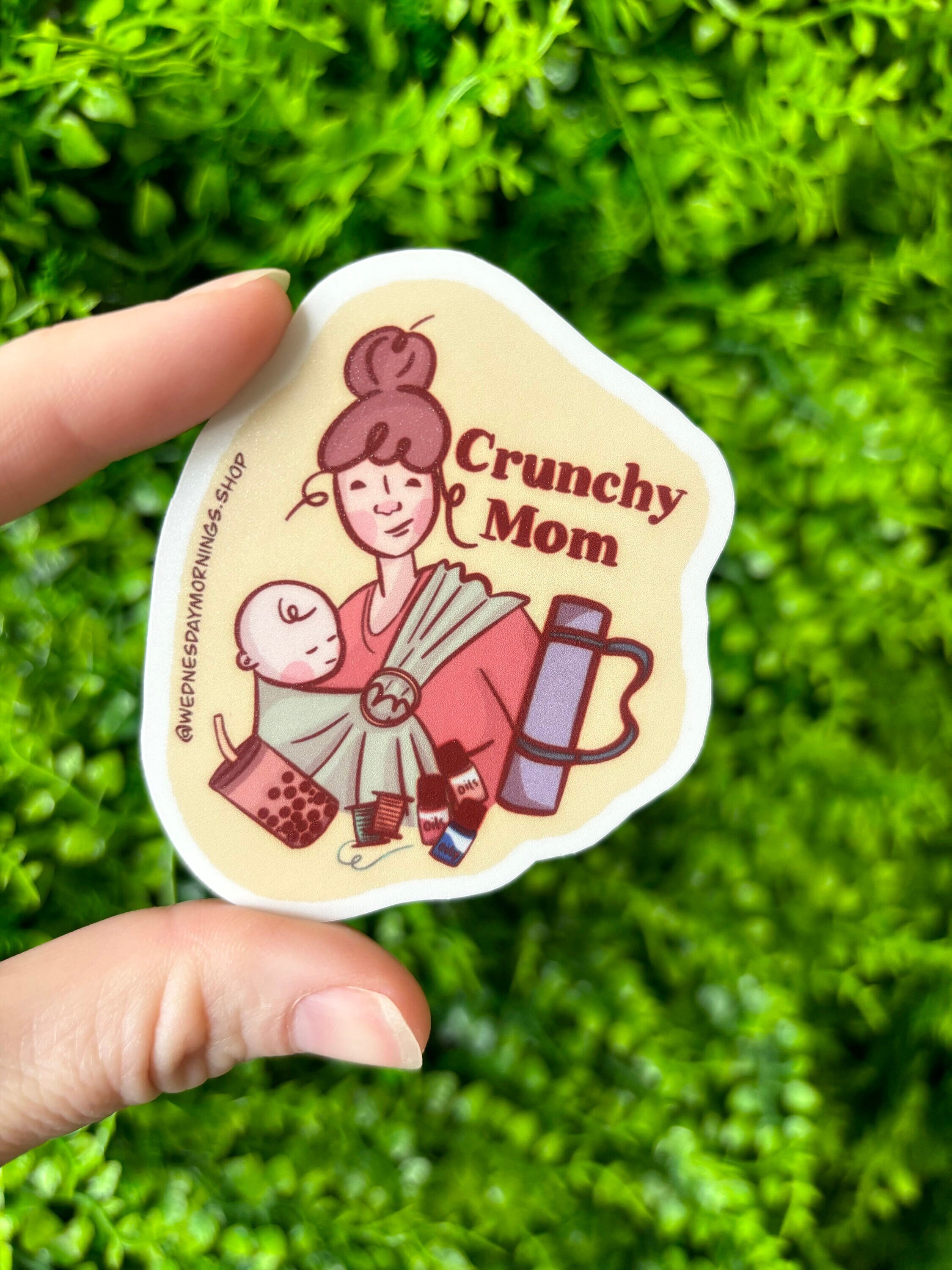 Crunchy Mom Sticker