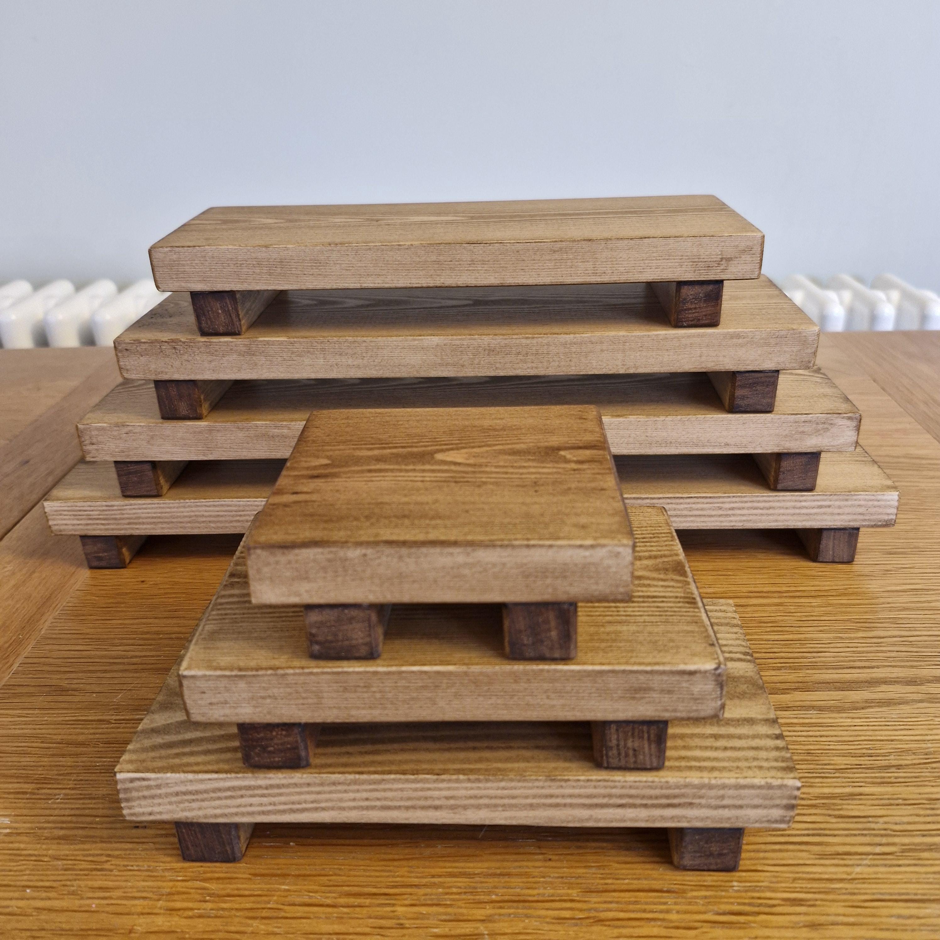 Riser Tables, Table Top Riser, Counter Top Table, Display Stand - Etsy UK