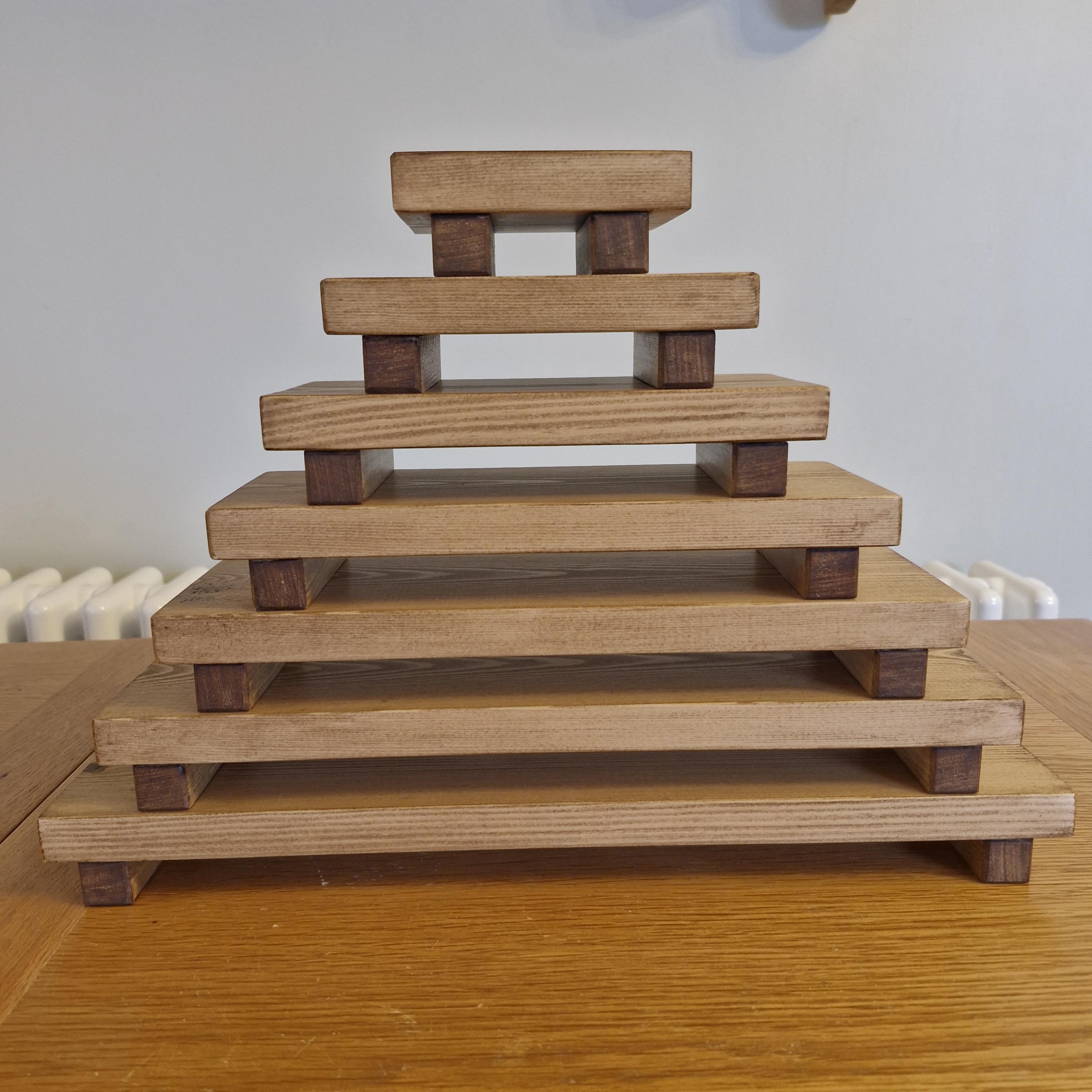 Riser Tables, Table Top Riser, Counter Top Table, Display Stand - Etsy UK