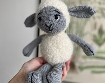 Knitting Pattern: Sheep, Easy Pattern, DIY Easter, Stuffed Animal, Soft Toy, Amigurumi Toy, Lamb Plush Toy, Easter Toy, Aplaca Toy, Cute Toy