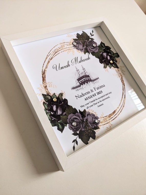 Umrah Mubarak Frame, Umrah Mubarak Gift, Umrah Frame, Umrah Mubarak Frame, Umrah Gift, Umrah Frame Gift, Hajj, Umrah, Islamic Gift