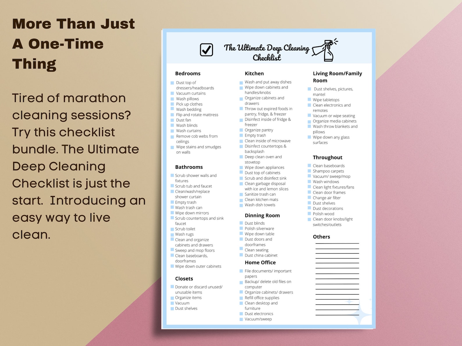 The Ultimate Deep Cleaning Checklist Bundle Light Blue Cleaning the-ultimate-deep-cleaning-checklist-bundle-light-blue-cleaning