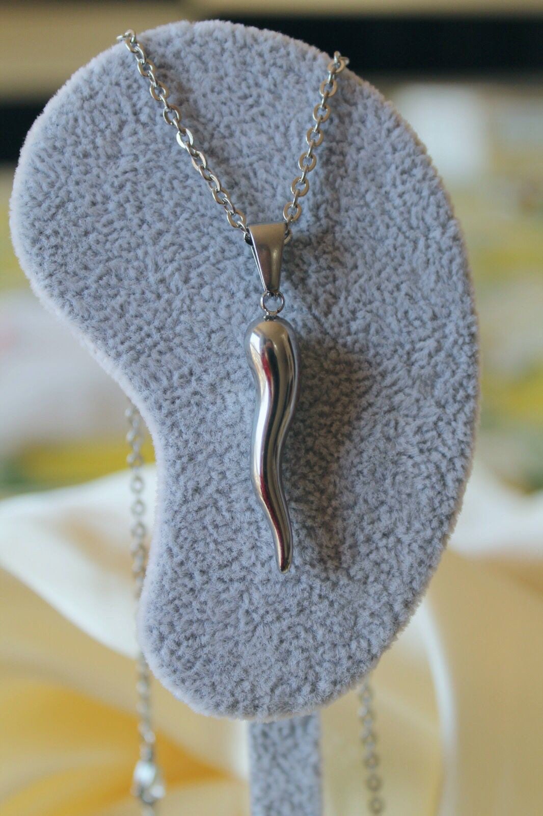 Italian Horn Necklace Cornicello Necklace Necklace Etsy