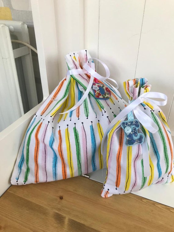 Fabric reusable gift bag