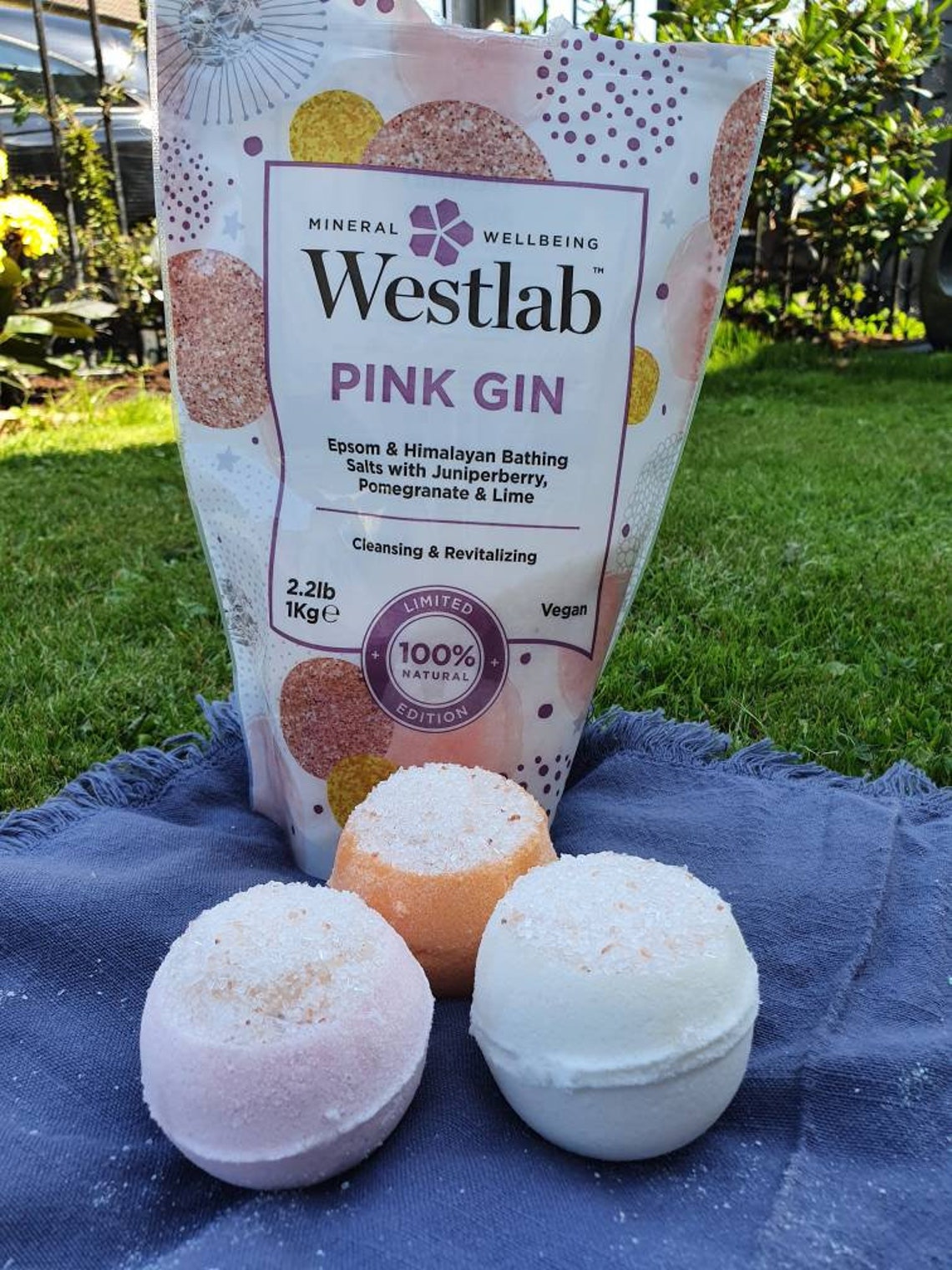 Luxury self care bath bombs box of 3 Etsy