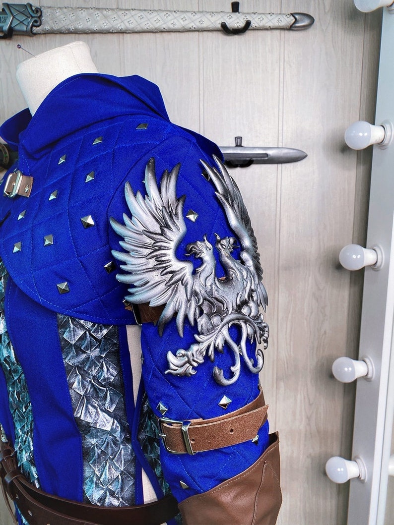 Grey Warden Mage cosplay armor Etsy