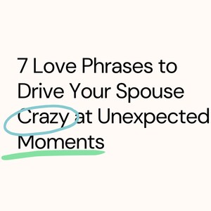 Small message of love and touching attention personalized for you