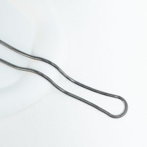 Metalen slangenbolo-koord, doe-het-zelf stropdas maken (2,5 mm)