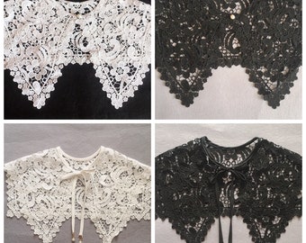 lace peter pan collar