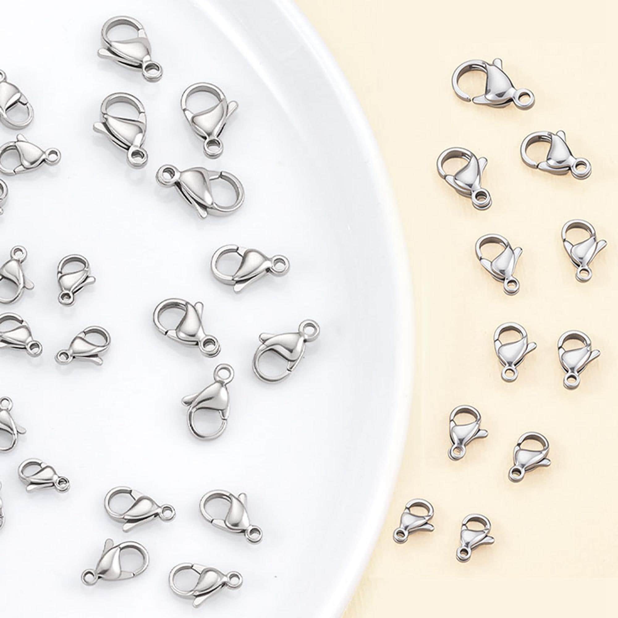 Stainless Steel Trigger Clasps, Lobster Clasp, Claw Clasp for