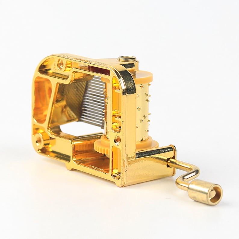 Music Box Movement Custom 18 Note Mechanical Music Box Movement, Custom Melody, Metal, 25pcs - Etsy