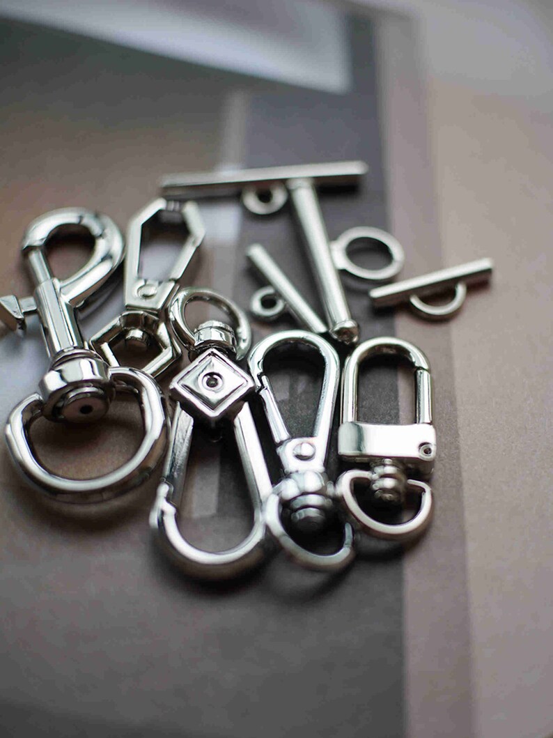 Alloy Claw Lobster Clasps Swivel Trigger Clips Snap Loop Etsy