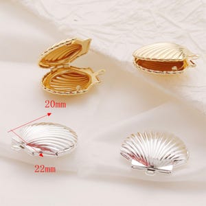 1 ciondolo a forma di zampa di gatto placcato oro 14 carati, ciondolo diffusore di aromi a sfera cava apribile, ciondolo per collana fai da te, forniture per la creazione di gioielli
