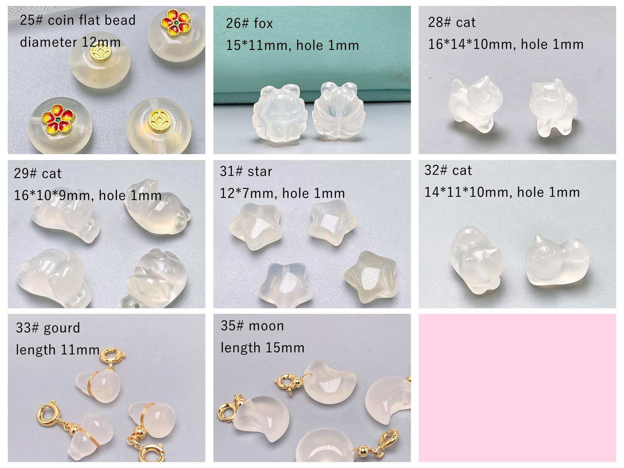 MATERIA 3D Katze Glas Bead – Lustiger Kater-Anhänger Aus Glas Mit 925 Silberhülse, Passend Für Armbänder & Ketten