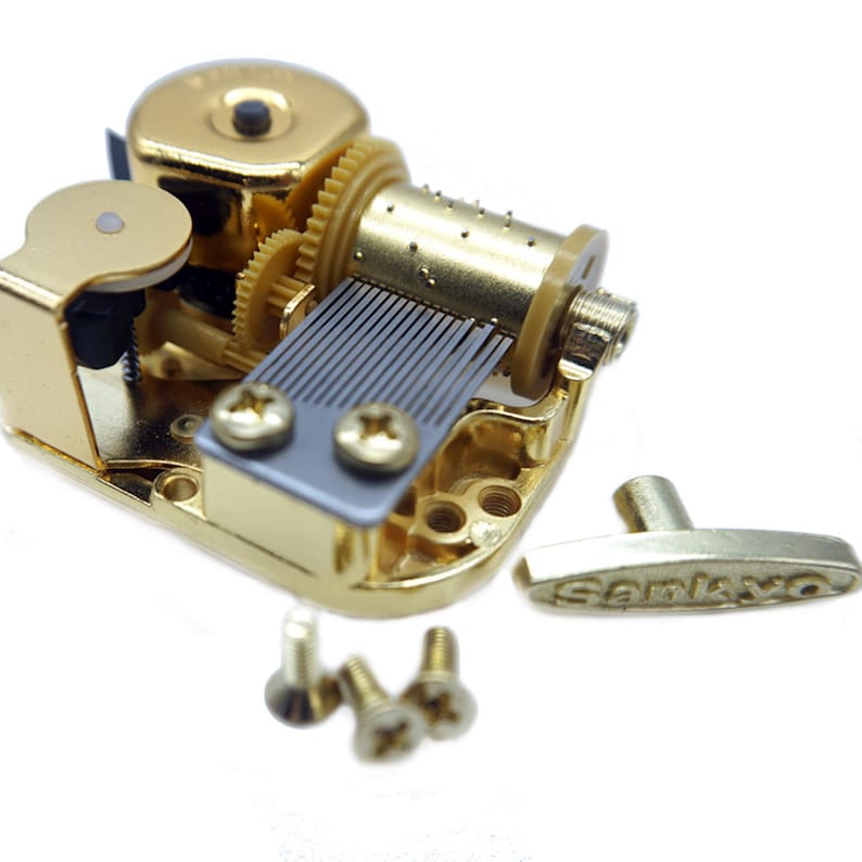 18 Note Metal Music Box Movement, Custom Melody - Etsy