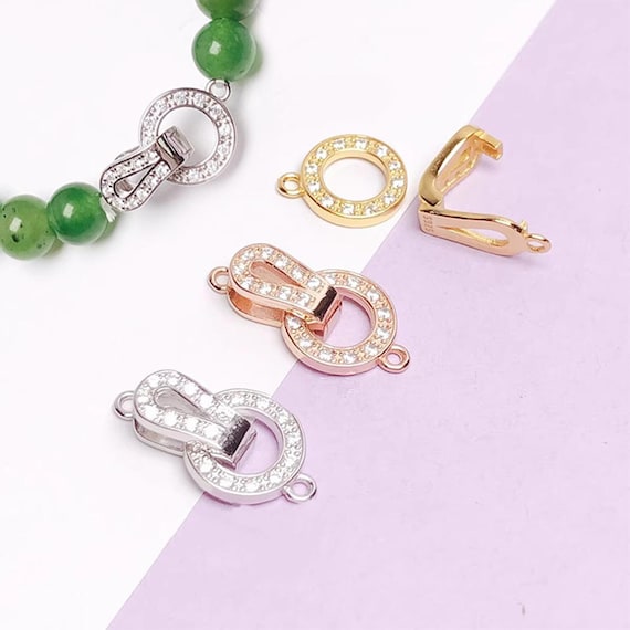 Sterling Silver S Hook Jewelry Clasps