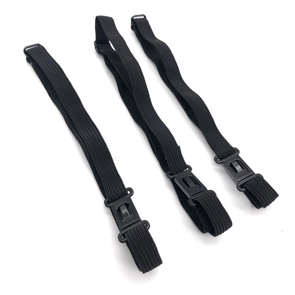 5~10pcs bow tie black elastic, adjustment belt DIY accessories clothing accessories black elastic adjustment belt 1cm width