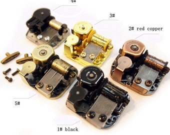 18 Note Mechanical Movement, Music Box Movement, Mechanical Movement for Music Box, Custom Music, Many Songs to Choose, Select Your Melody