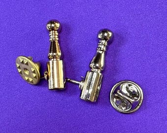 10pcs Brooch Base, Feather Brooch Pin, Feather Lapel Pin Holder, Feather Stick Pin, Brooch Base Setting Wholesale Jewelry Making Supplies