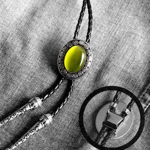 Bolo Settings Bolo Tie diy supplies, Western Style Oval Bolo TieWedding Necklace for Men Women Groomsmen Bridegroom, DIY gift for him/her, image 6
