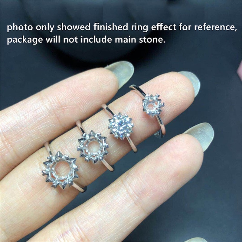 Ring Without R Ring Settings Without Stone - Etsy