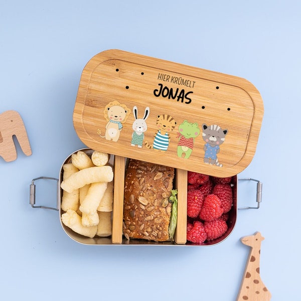 Lunch box personalized, lunch box children, lunch box school start, lunch box kindergarten, lunchbox, snack box personalized