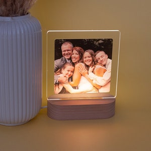 Einzigartiges Geschenk für Mama, Fotogeschenk, Geschenk für Oma, Personalisiertes Geschenk, Foto, Vatertagsgeschenk