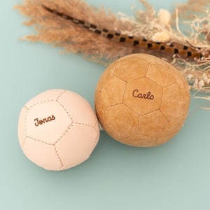 Ball personalisiert, Fußball personalisiert,  Geschenk Junge, personalisierter Ball, Fußballer Geschenk, Baby Geschenk, vintage Fußball