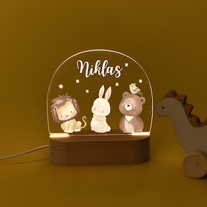 Baby Nachtleuchte, Nachtlicht Kinder, Nachtlicht personalisiert, Geschenk Geburt, Babygeschenk Geburt, Nachtlicht Baby, Stilllicht
