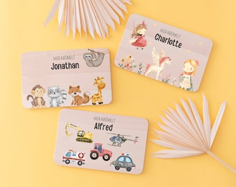 Personalisiertes Frühstücksbrettchen für Kinder, Babygeschenke, Kindergeschenke, Geschenk Taufe, Babygeschenk 1 Jahr, Für Kleinkinder