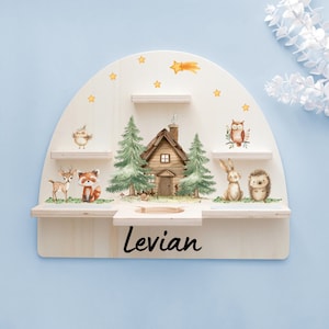 Tonieregal, Kinderzimmer Deko, Taufe Geschenk, Kinderzimmer Mädchen, Kinderzimmer Junge, Tonieregal personalisiert