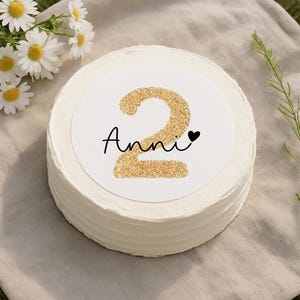 Decorazione per torta, decorazione per torta per bambini, compleanno bambini, decorazione per torta commestibile, immagine di torta, decorazione per il 1° compleanno, decorazione per torta, 2° compleanno
