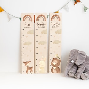 Messlatte Kinder, Messlatte, Taufe, Baby Geschenk, Messlatte personalisiert, Messlatte Kinder Holz, Kinderzimmer Deko, Kinderzimmer