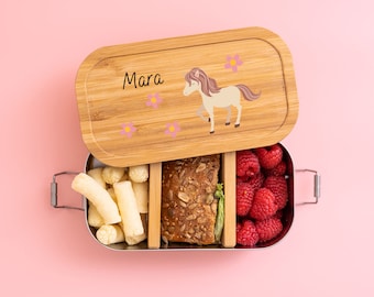 Brotdose Pferd, Brotdose Mädchen, Brotdose Einhorn, Brotdose Kinder, Schulanfang Mädchen, Kindergarten Brotdose, Kindergeschenke