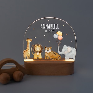 Baby Geschenke, Nachtlicht mit Akku, Nachtlicht dimmbar, Kinderzimmer, Kinderzimmer Lampe, Kindergeschenke, Geburtstag Kind, Stilllicht