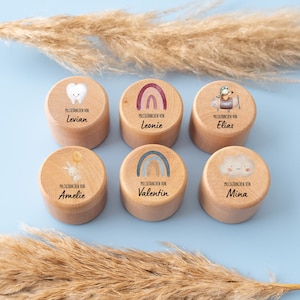 Zahndose Milchzähne personalisiert, Geburt Geschenk, Baby, Taufgeschenk, Schulanfang, Zahndose, Milchzahndose, Zahnbox, Zahnfeedose