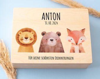 Geburtsgeschenk, Erinnerungsbox, Erinnerungskiste Baby, Personalisierte Erinnerungskiste, Erinnerungsbox personalisiert Baby, Taufe