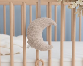Spieluhr, Spieluhr Baby, Spieluhr Mond, Baby Spieluhr, Spieluhr personalisiert, Geburtsgeschenk, Baby Geburt, Neugeborenen Geschenk