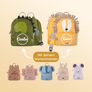 Kindergartenrucksack, Rucksack Kindergarten, Kinderrucksack, Dino Rucksack, Kita Rucksack, Rucksack Kinder, Trixie Rucksack