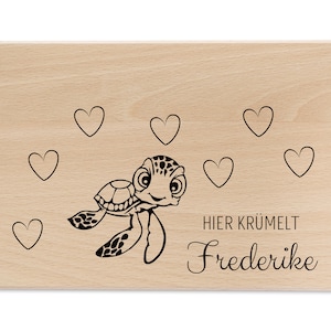 Frühstücksbrett personalisiert,  Brettchen personalisiert, Baby Geschenk Geburt, Holzbrett personalisiert, Frühstücksbrettchen Kinder