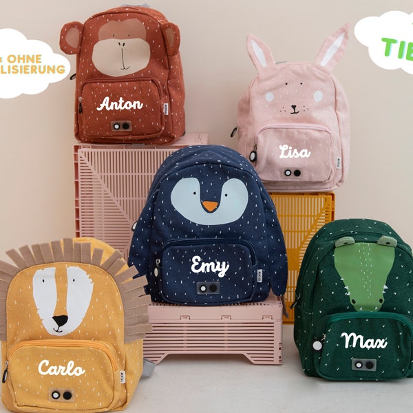 Kindergarten backpack, backpack crib, backpack kindergarten, children's backpack with name, backpack children, baby backpack, Trixie