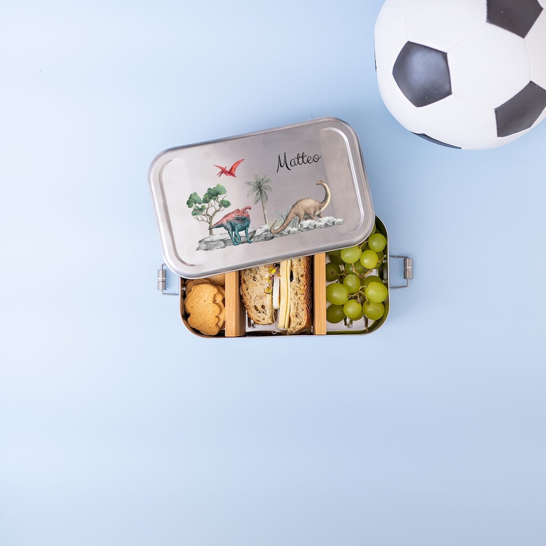 Stainless Steel Lunch Box, Children's Lunch Box, Silver Lunch Box