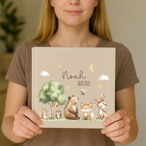 Album fotografico per neonati, album fotografico, album fotografico per neonati, album per neonati, libro fotografico per neonati, album fotografico per bambini, il mio primo anno, album per neonati