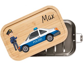 Police Gift, Lunch Box Police, Lunchbox Police, Lunch Box for Boys, Lunch Box Children, Police Lunch Box