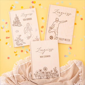 Zeugnismappe, Zeugnismappe personalisiert, Zeugnismappe Mädchen, Zeugnismappe Junge, Schulanfang, Personalisierte Zeugnismappe