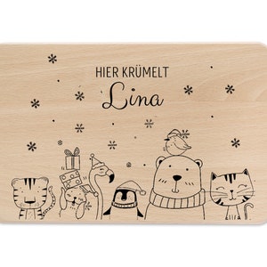 Personalized breakfast board, personalized board, baby gift birth, personalized wooden board, breakfast board children