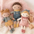 Personalized cuddly toy, doll, soft doll boy, boy cuddly toy, birth gift for twins, birth gift for girls, birth gift for boys product logo