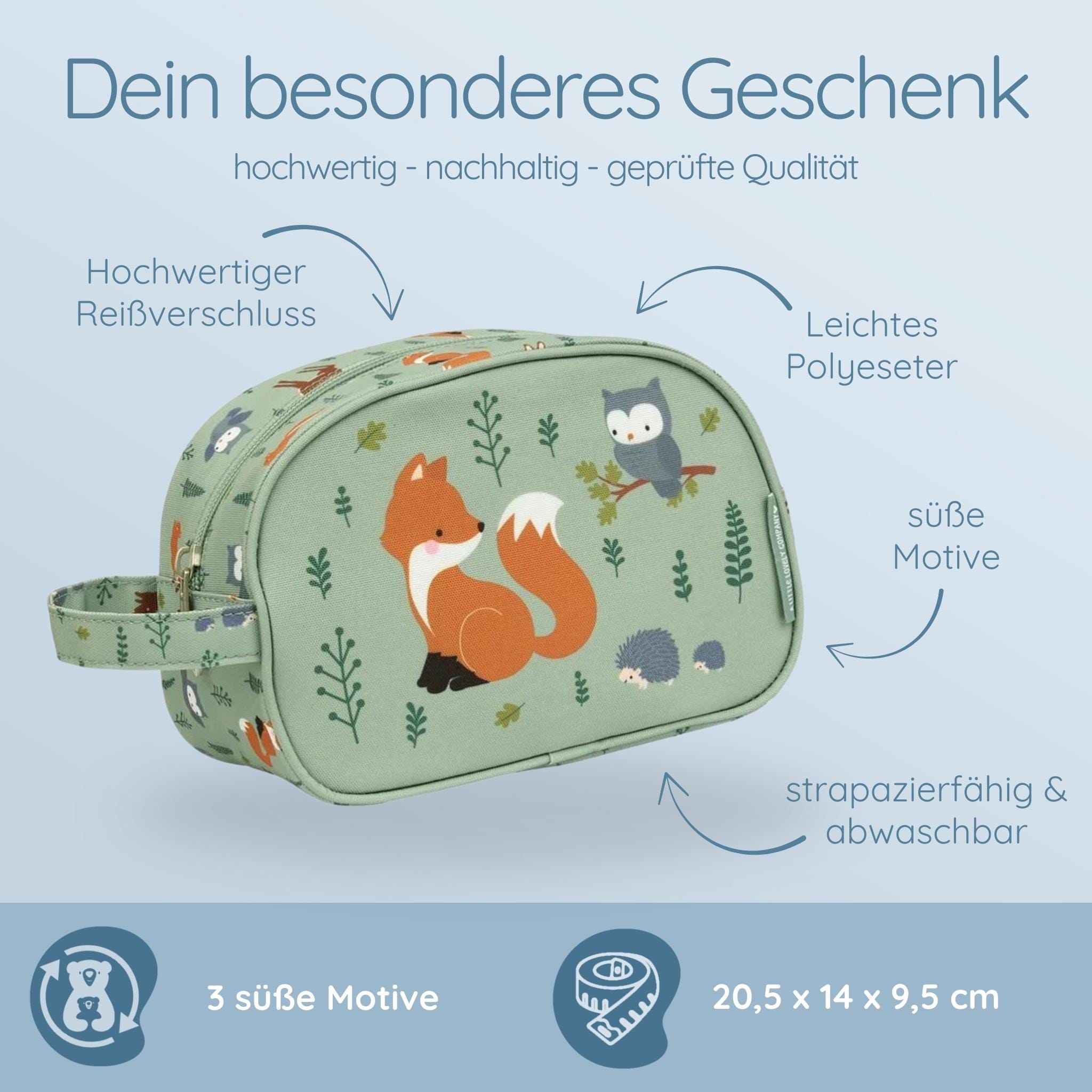 Kulturtasche Für Kinder Von Safta – Klein, Robust & Trolleytauglich, Ideal Für Schule, Sport & Reisen